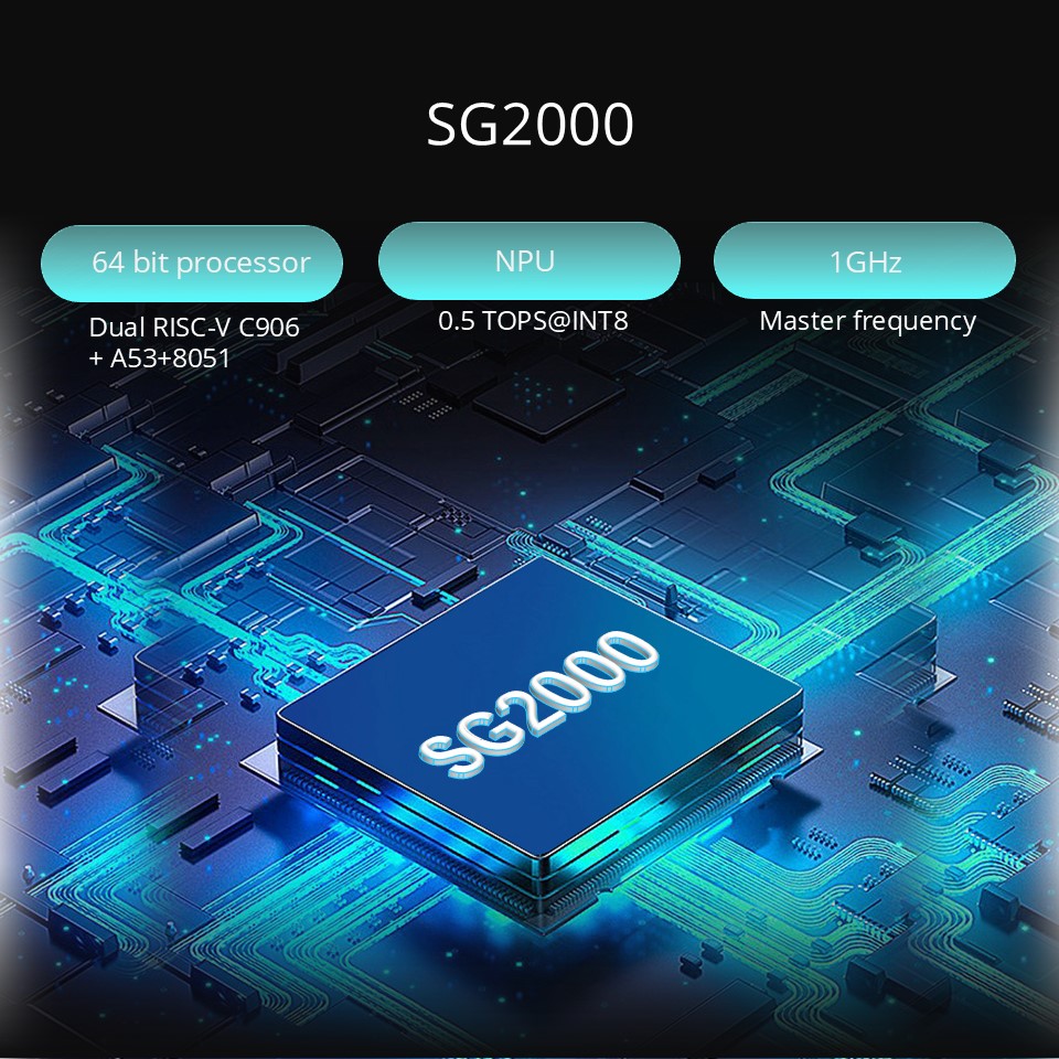 Рада з розробки SG2000, ARM RISC-V C906 для навчання Linux